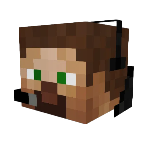 Deamon_S1ayer Minecraft avatar head, 3D render