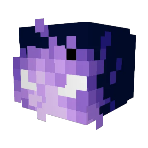 DeanVLD Minecraft avatar head, 3D render