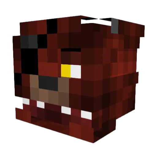 DeanWinchester1 Minecraft avatar head, 3D render