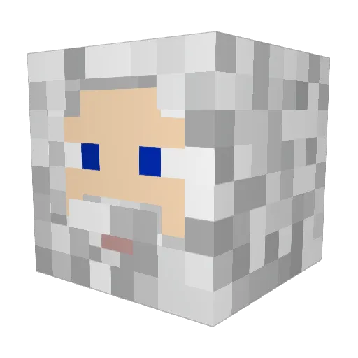 Deano9872 Minecraft avatar head, 3D render