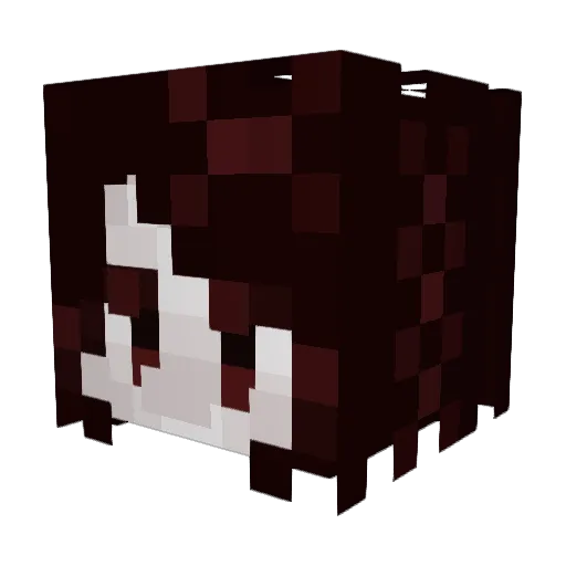 Deanthebean99 Minecraft avatar head, 3D render