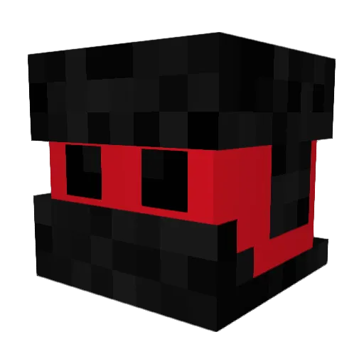 Deanthemachine Minecraft avatar head, 3D render