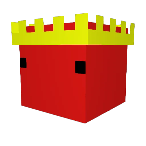 Deaon_Craft Minecraft avatar head, 3D render