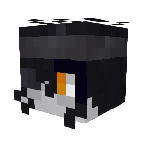 DearTrolla Minecraft avatar head, 3D render