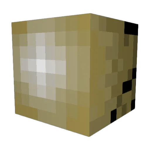 DearYard3154406 Minecraft avatar head, 3D render