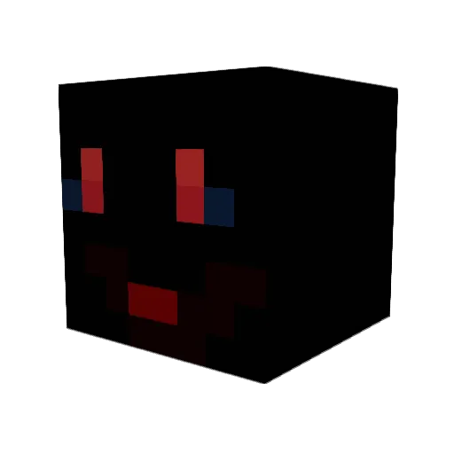 Deasry Minecraft avatar head, 3D render