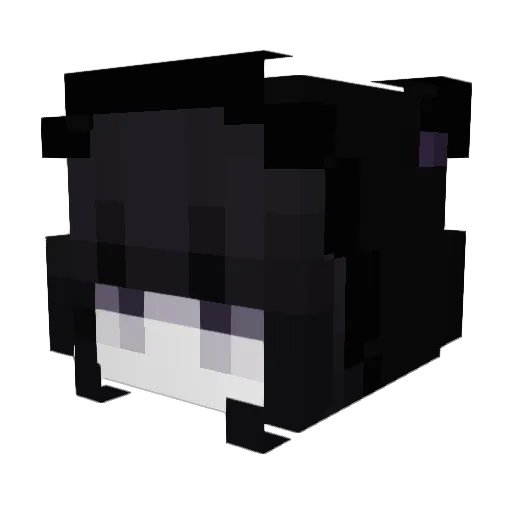 Death2715 Minecraft avatar head, 3D render