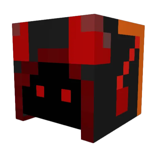DeathAngel96 Minecraft avatar head, 3D render