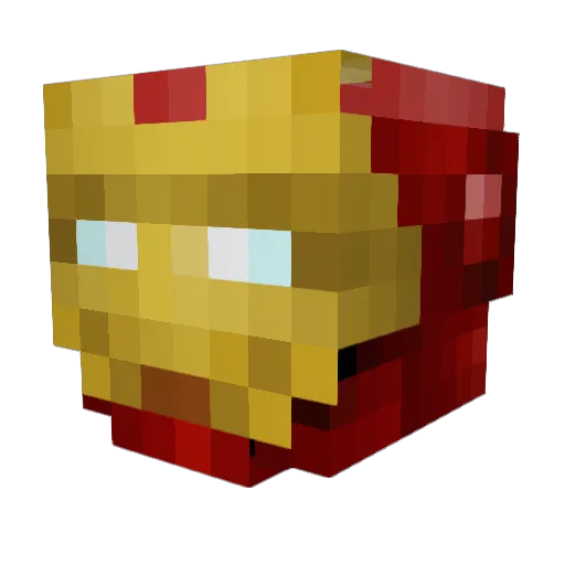 DeathBySoySauce Minecraft avatar head, 3D render