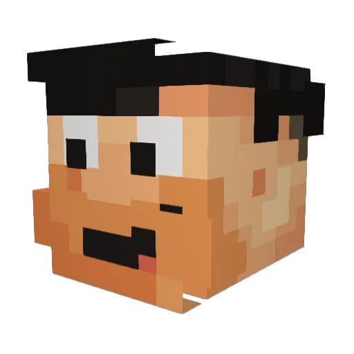 DeathKiller805 Minecraft avatar head, 3D render