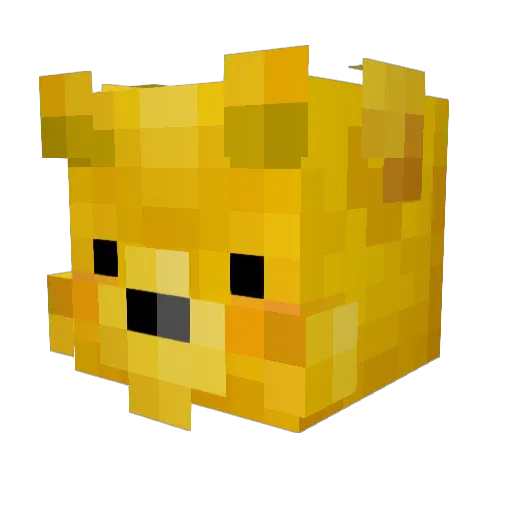 DeathMyWills Minecraft avatar head, 3D render