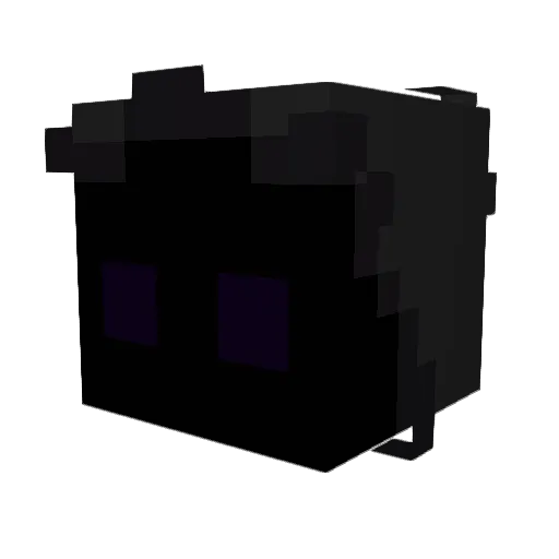 DeathPenguin43 Minecraft avatar head, 3D render