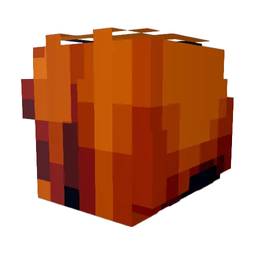 DeathSh4rk393 Minecraft avatar head, 3D render