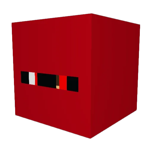 DeathSniper999 Minecraft avatar head, 3D render