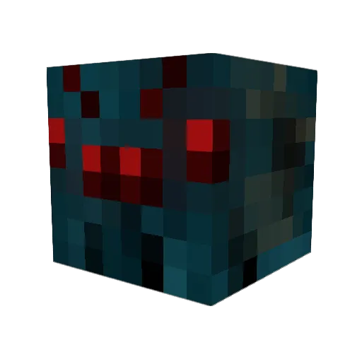 DeathStar471 Minecraft avatar head, 3D render