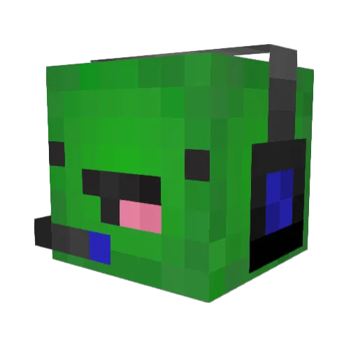 DeathStar63 Minecraft avatar head, 3D render