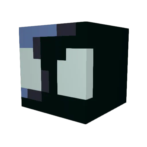 DeathWatch12987 Minecraft avatar head, 3D render