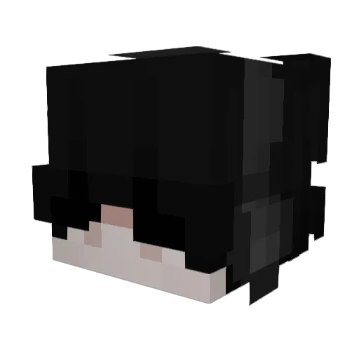 Death_Art1 Minecraft avatar head, 3D render