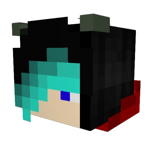 Death_Killer1030 Minecraft avatar head, 3D render