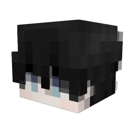 Death_Mommy Minecraft avatar head, 3D render