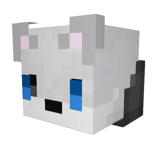 Death_Raiden Minecraft avatar head, 3D render