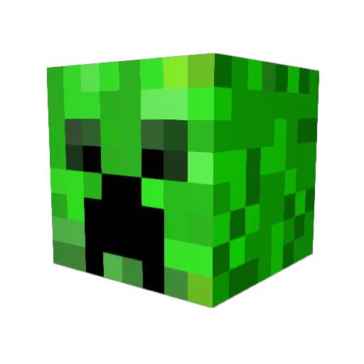 Death_The_Kiddd Minecraft avatar head, 3D render