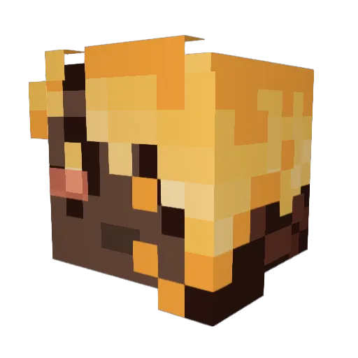 Death_Yam Minecraft avatar head, 3D render