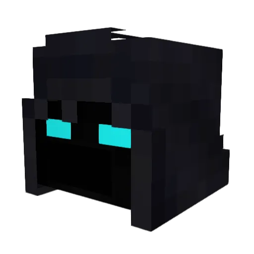 Deathblade9746 Minecraft avatar head, 3D render