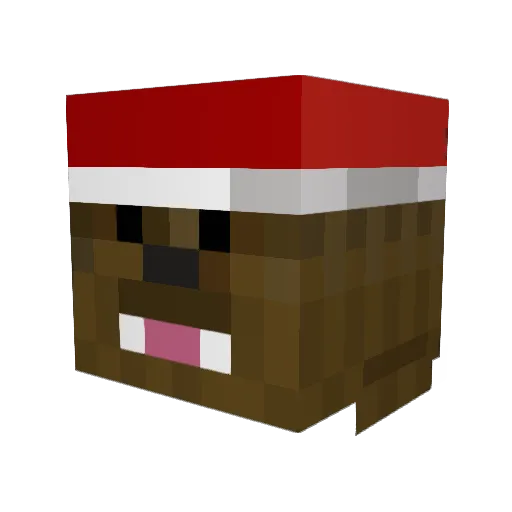 DeathbyMorganM Minecraft avatar head, 3D render
