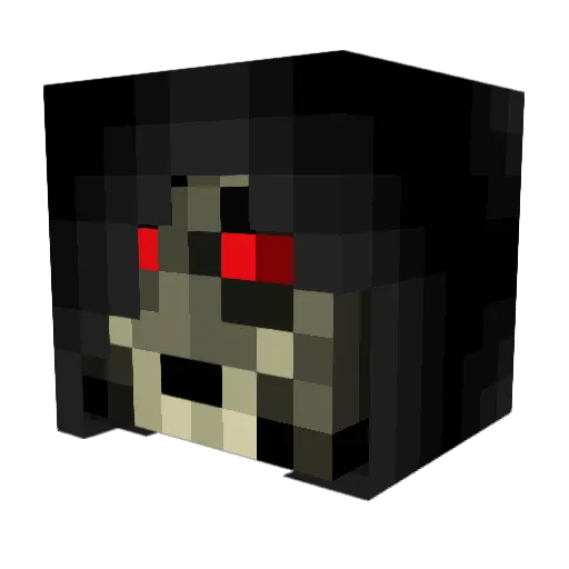Deathkill800 Minecraft avatar head, 3D render