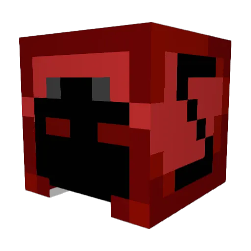 Deathpig333 Minecraft avatar head, 3D render
