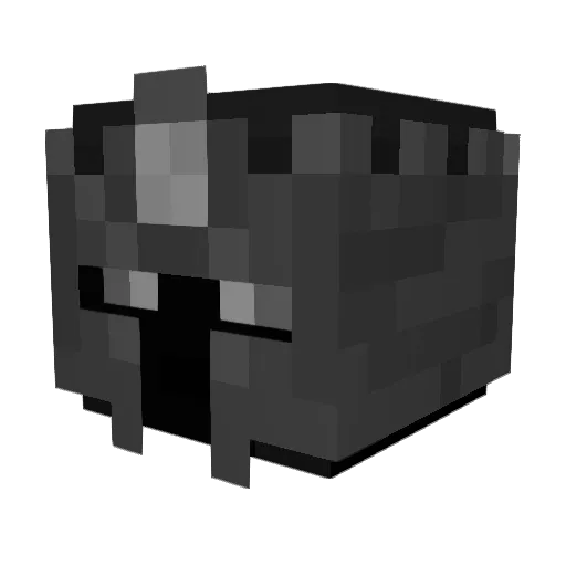 Deathpoint2013 Minecraft avatar head, 3D render