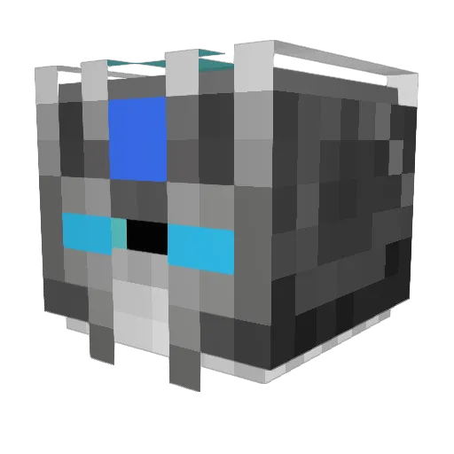 Deathsword1001 Minecraft avatar head, 3D render