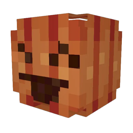 Deathwalks343 Minecraft avatar head, 3D render
