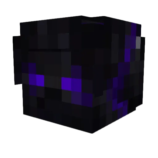 Deavaee Minecraft avatar head, 3D render