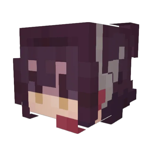 Debbie0_0 Minecraft avatar head, 3D render