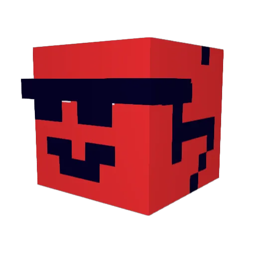 Debbie13250 Minecraft avatar head, 3D render
