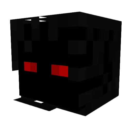 Debranche Minecraft avatar head, 3D render