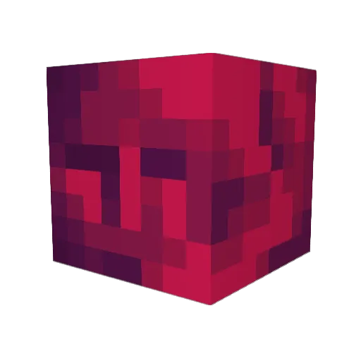 Debs_io Minecraft avatar head, 3D render