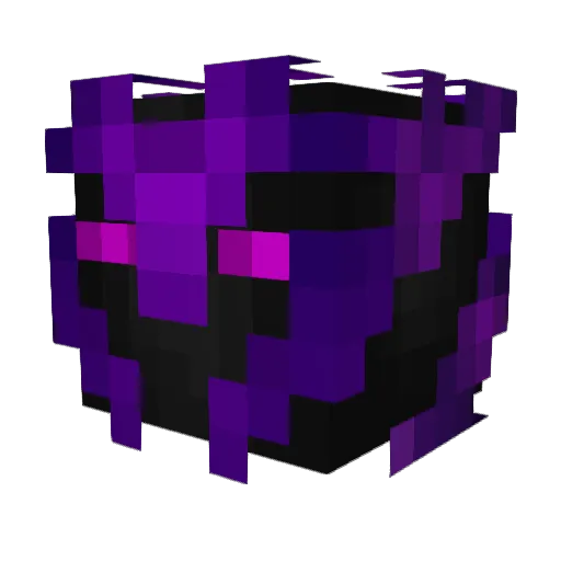 DebuffMee Minecraft avatar head, 3D render