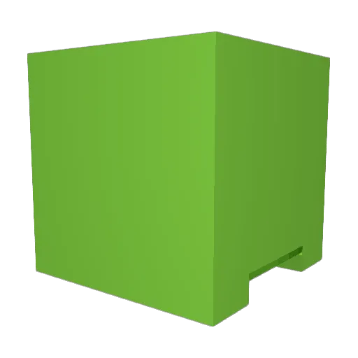 DecafLizard2865 Minecraft avatar head, 3D render