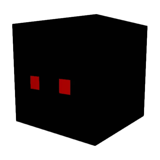 Decentss Minecraft avatar head, 3D render