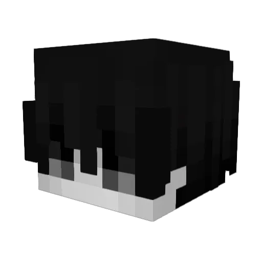 Decke1 Minecraft avatar head, 3D render