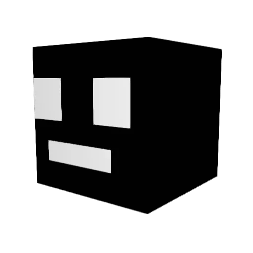 Decko69 Minecraft avatar head, 3D render