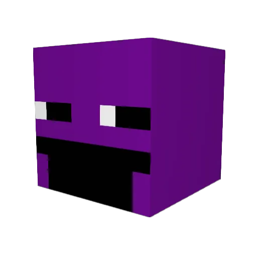 Decks_ Minecraft avatar head, 3D render