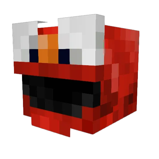 DeclanDooley Minecraft avatar head, 3D render