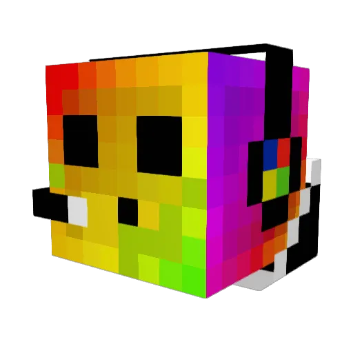 DeclanH13 Minecraft avatar head, 3D render