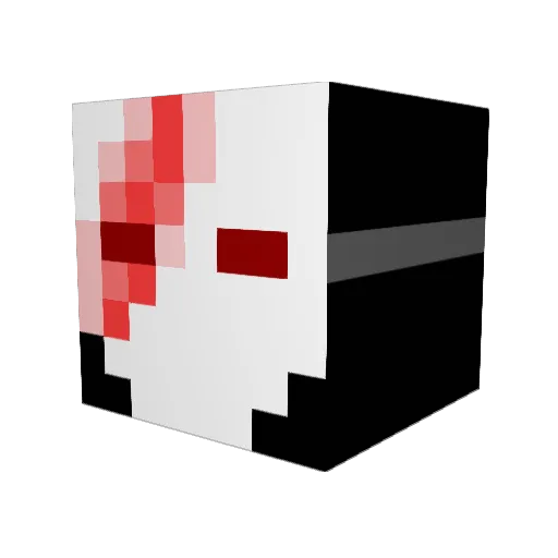 Declan_V3 Minecraft avatar head, 3D render