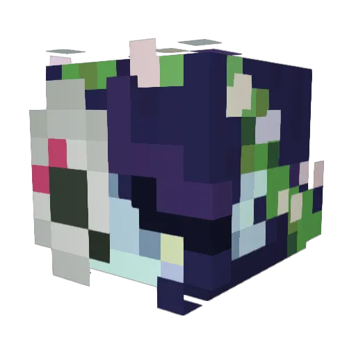 DeclaredSugar78 Minecraft avatar head, 3D render