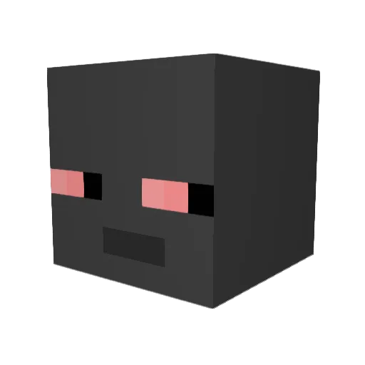 DedYPS Minecraft avatar head, 3D render